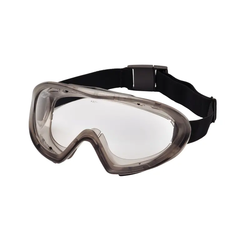 Capstone 500 Series Safety Goggles, Grey Lens, Anti-Fog/Anti-Scratch, Indirect Vent 1