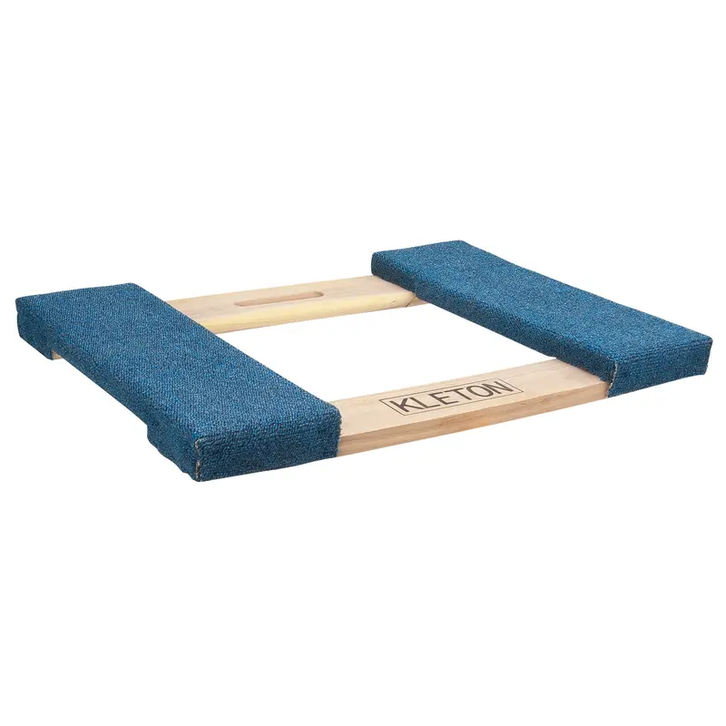 Carpeted Ends Hardwood Dolly Frame 1