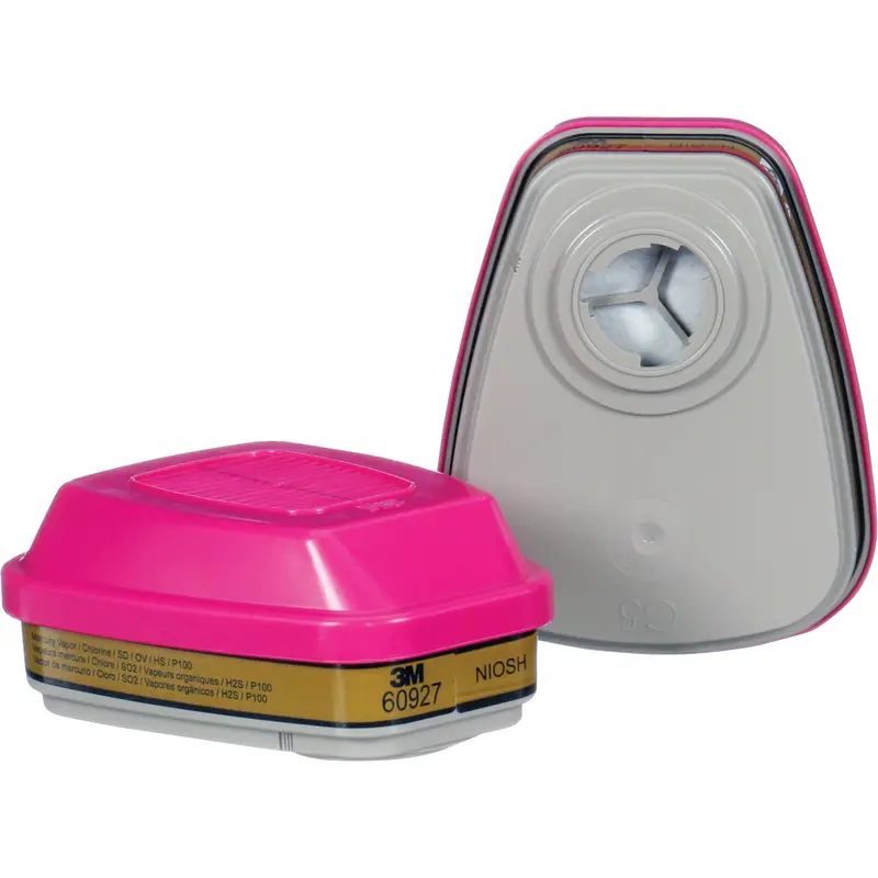 Cartridge, Combination Gas/Vapour Cartridge And Particulate Filter, Multi-Gas/Vapour/P100 1