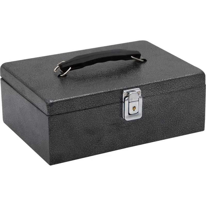 Cash Box With Latch Lock 1