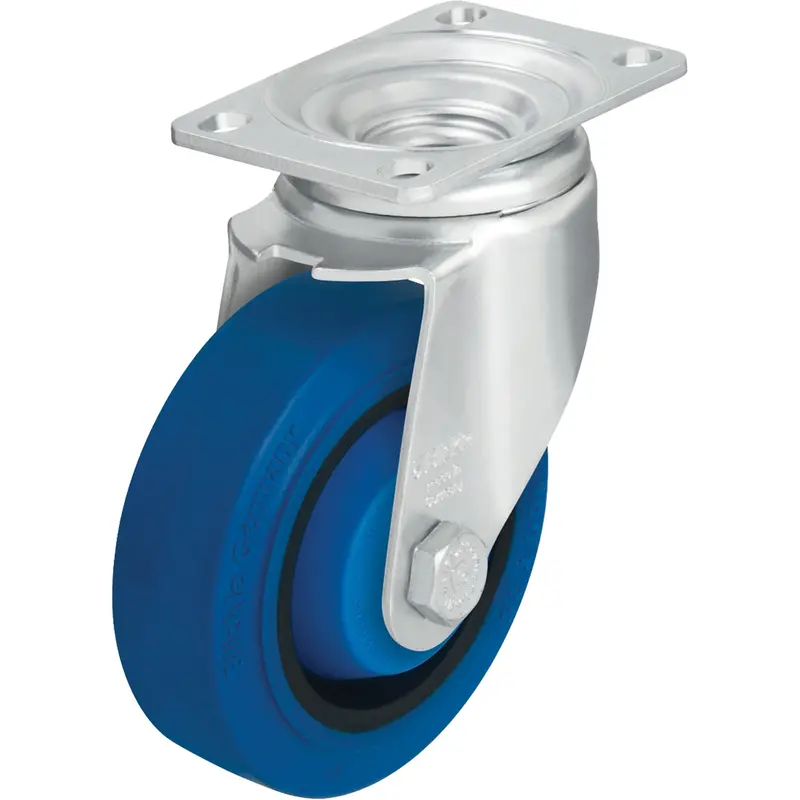 Caster, Swivel, 5" (127 Mm), Hard Rubber, 400 Lbs. (181 Kg.) 1