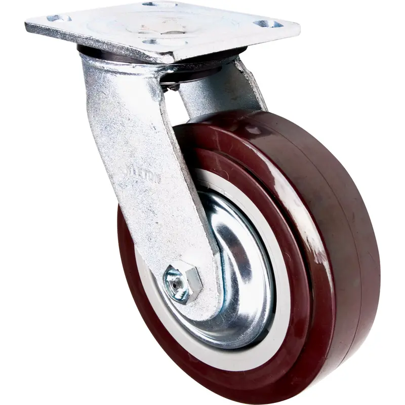 Caster, Swivel, 6" (152.4 Mm), Polyurethane, 850 Lbs. (385 Kg.) 1