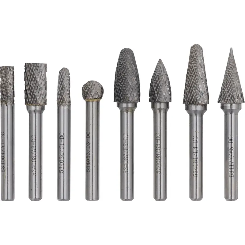 Cbhp-8 Jet-Kut® Premium Carbide Burr Set, 8 Pieces 1