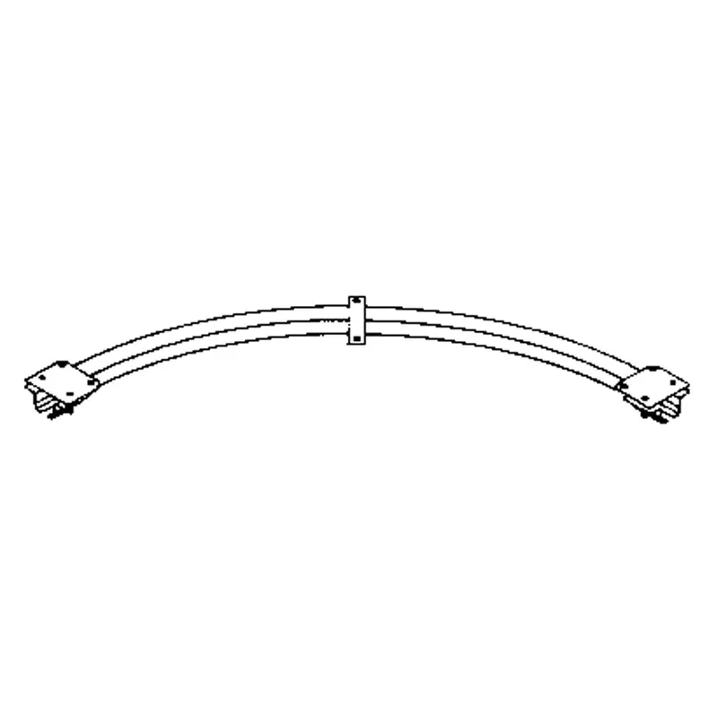 Ceiling Mounted 90° Curved Curtain Partition Track, 3' L 1