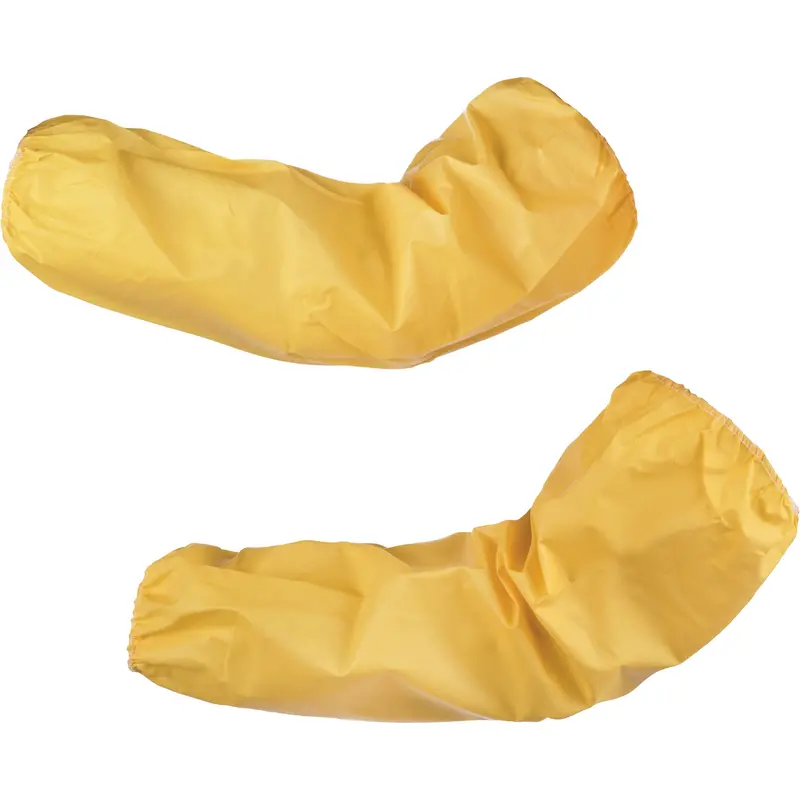 Chemmax™ 1 Disposable Sleeves, 18" Long, Polyethylene/Polypropylene, Yellow 1