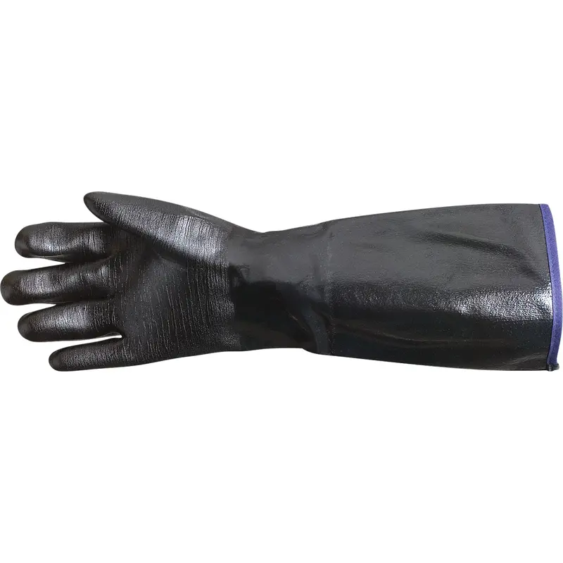 Chemstop™ Thermal Lined Glove, Size Large, 18" L, Neoprene, Cotton Inner Lining, Winter Lined 1