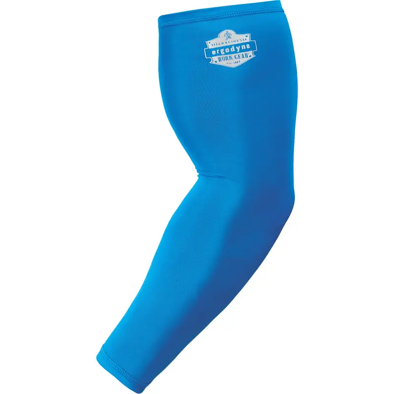 Chill-Its® 6690 Cooling Arm Sleeves, 17", Polyester, Blue 1