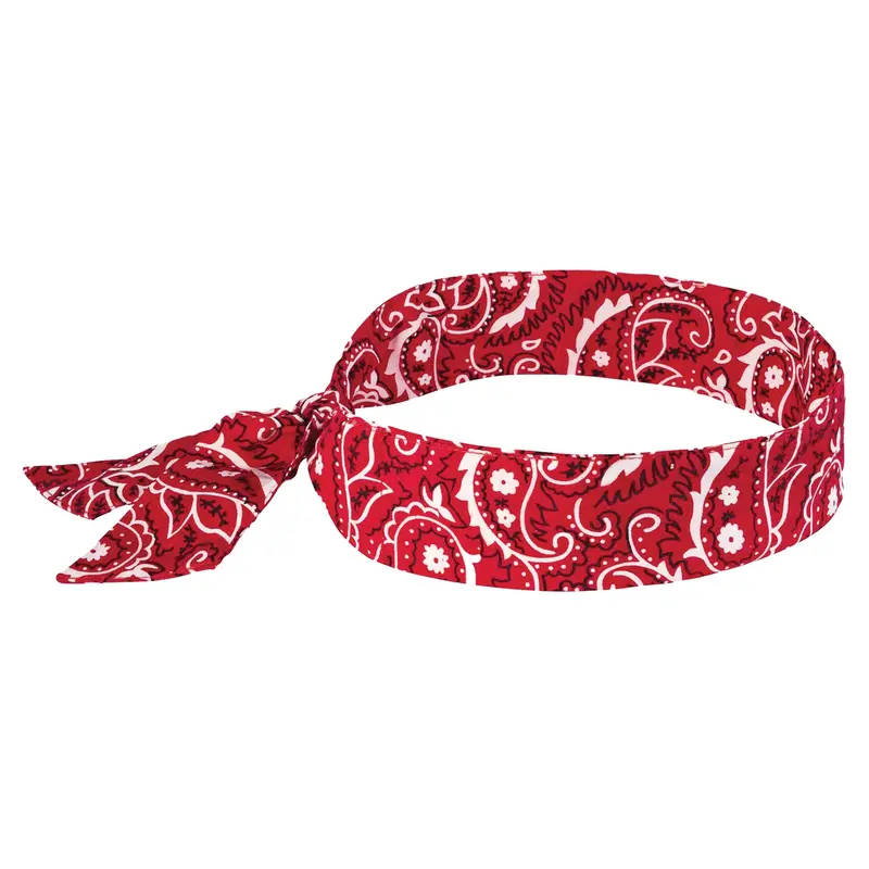 Chill-Its® 6700 Cooling Bandanas, Red 1
