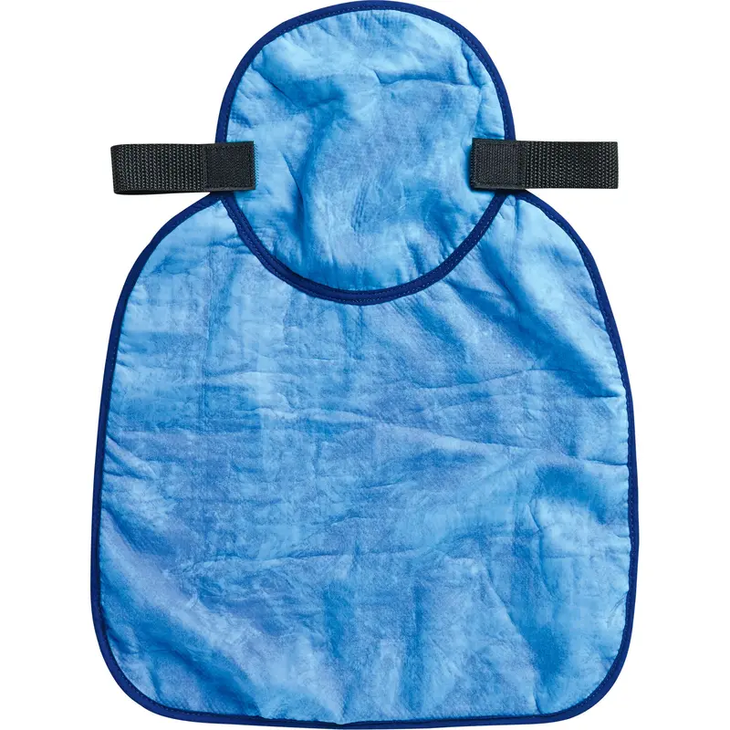 Chill-Its® 6717Ct Cooling Hardhat Pad & Neck Shade, Blue 1
