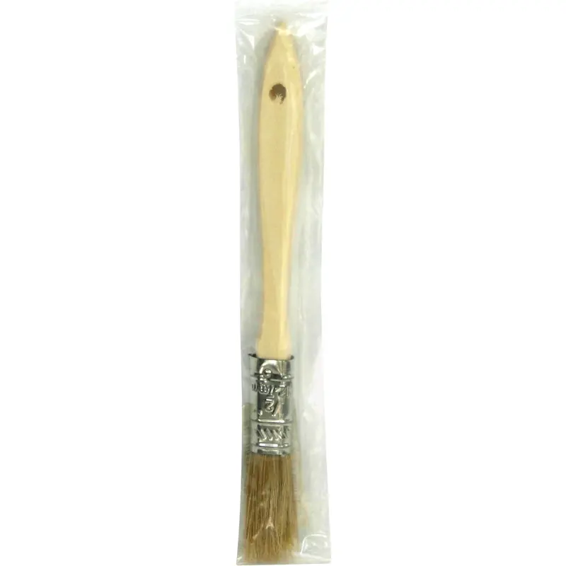 Chip Paint Brush, Bristle, Wood Handle, 1/2" Width 1