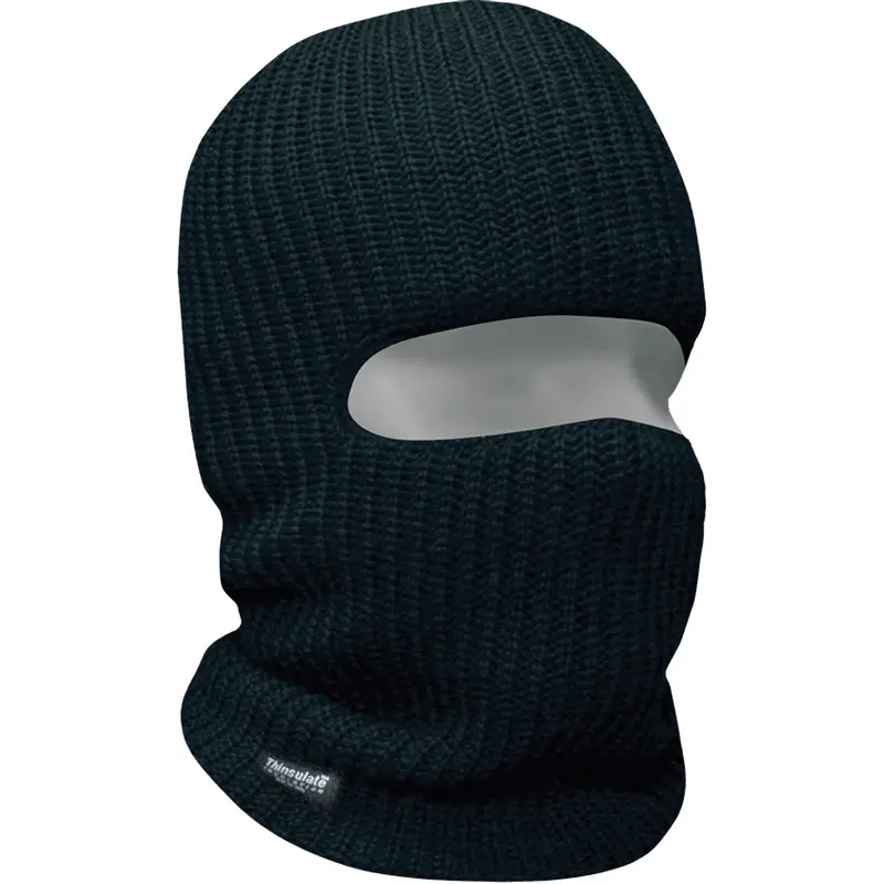 Classic 1-Hole Balaclava, Thinsulate™ Lining, One Size, Black 1