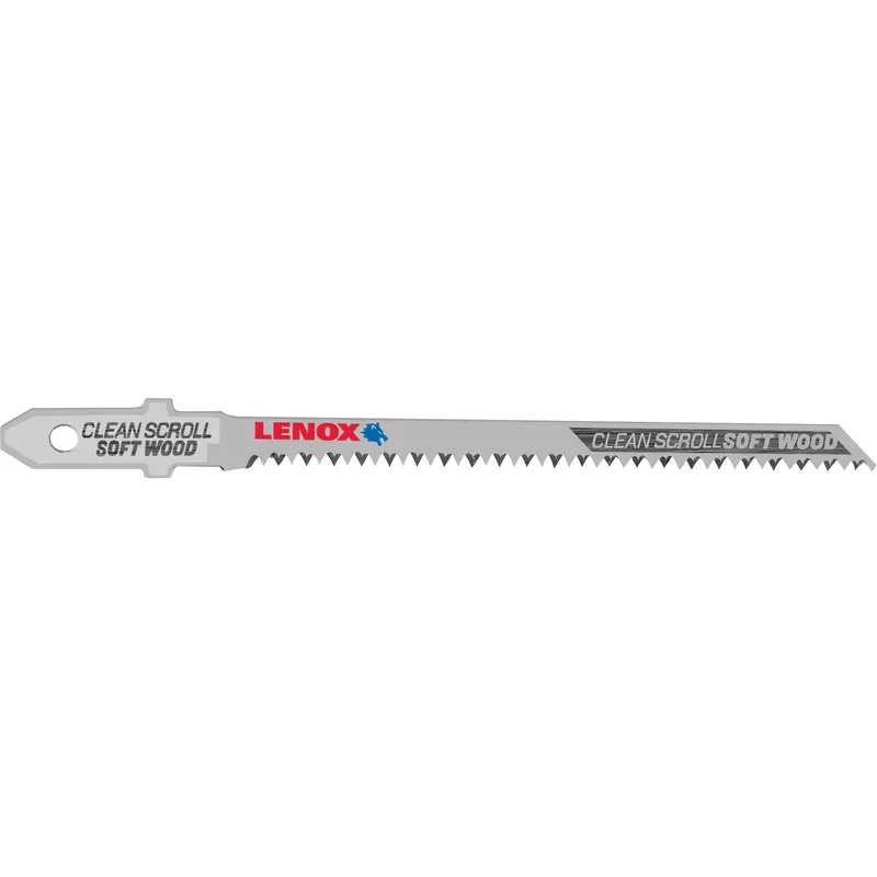 Clean-Cutting Jigsaw Blades, Bi-Metal, T-Shank, 3-1/2" L, 20 Tpi 1