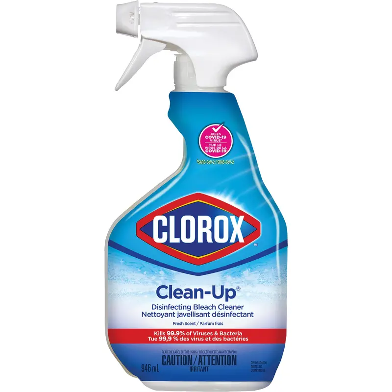 Clean-Up® Disinfecting Bleach Cleaner Spray, 946 Ml, Trigger Bottle 1