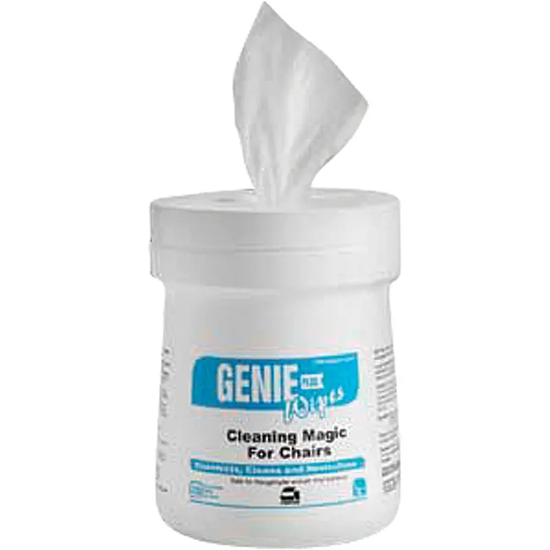 Cleaners & Disinfectants - Genie Plus Chair Cleaner, 7" X 6", 160 Count 1