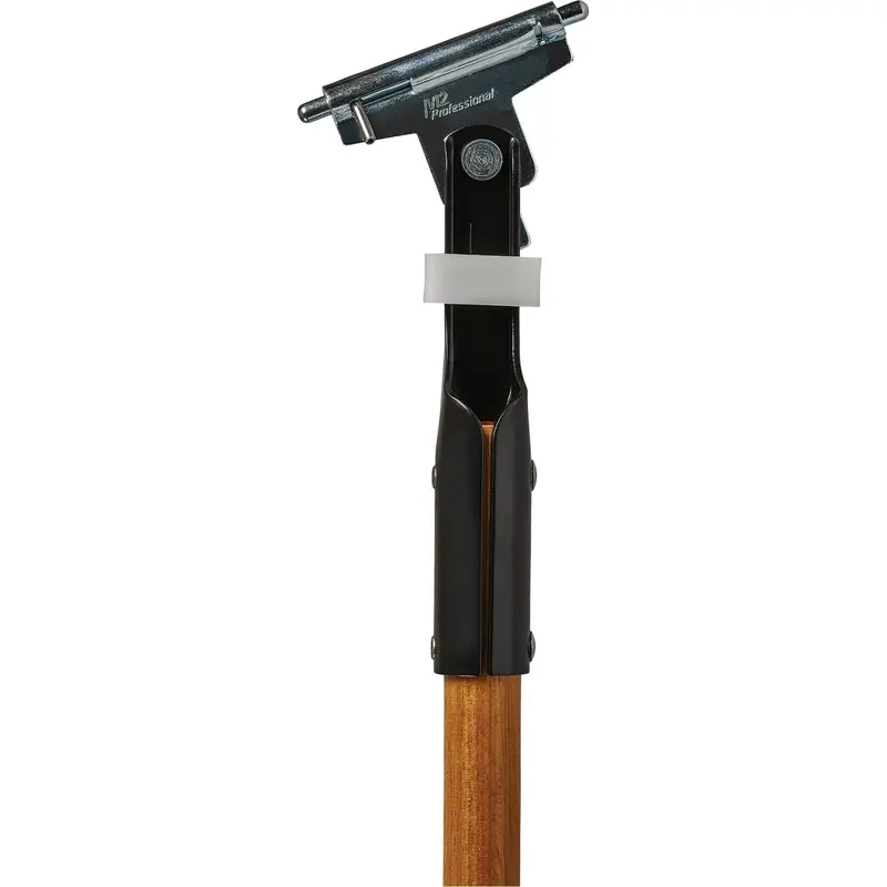 Clipper Dust Mop Handle, Wood, Quick-Connect Tip, 1" Diameter, 60" Length 1