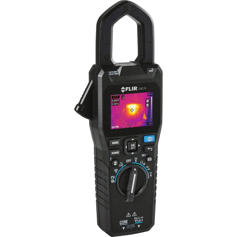 Cm276 Clamp Meter & Thermal Imaging Camera With Meterlink®, 160 X 120 Pixels, -10° - 300°C (14° - 572°F), 150 Mk 1