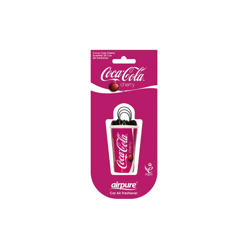 Coca Cola Cherry 3D Airpure Air Freshener 1