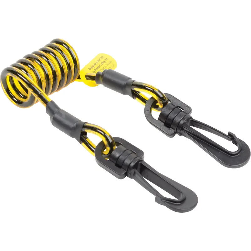 Coil Tool Tether, Coil, Dual Clip 1