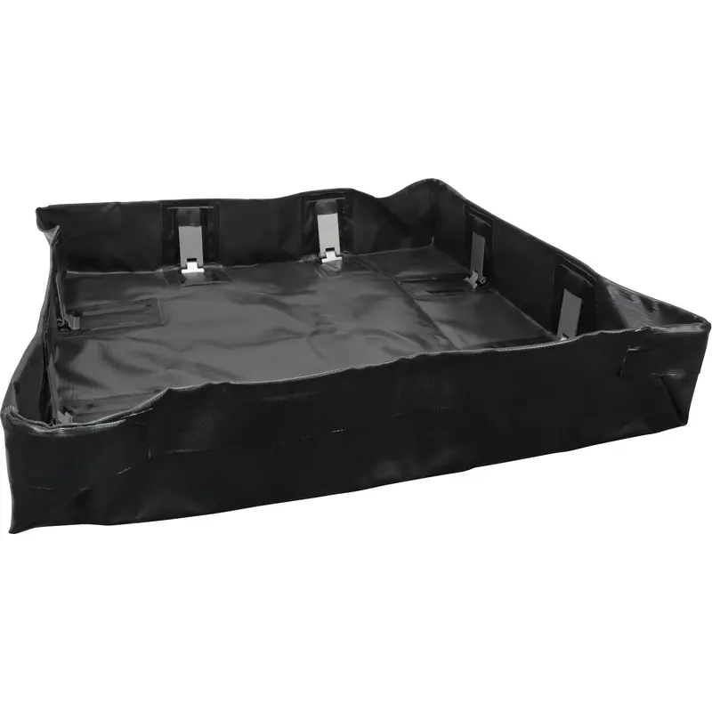 Collapsible Berm, 90 Us Gal. Capacity, 4' W X 6' L X 6" H, Snap-Up Bracket 1