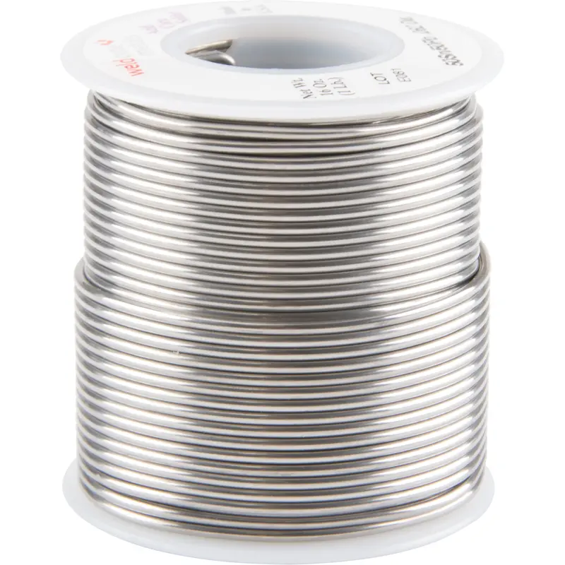 Common Solder, Lead-Based, 50% Tin 50% Lead, Acid Core, 0.0625" Dia. 1