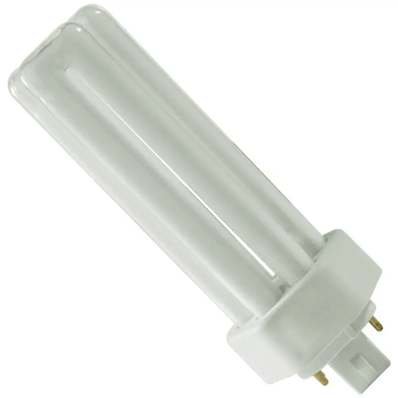 Compact Fluorescent Lamps, T4, 32 W, 4100 K, Gx24q-3 Base, 12000 Hrs. 1