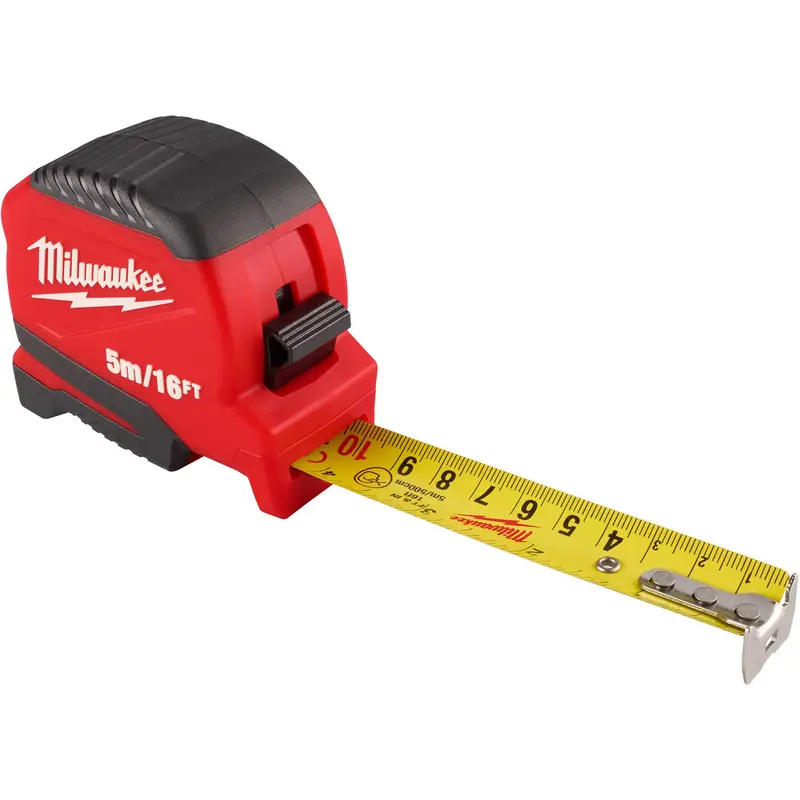 Compact Tape Measure, 1" X 16' 1