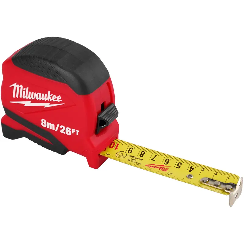 Compact Tape Measure, 1" X 26' 1