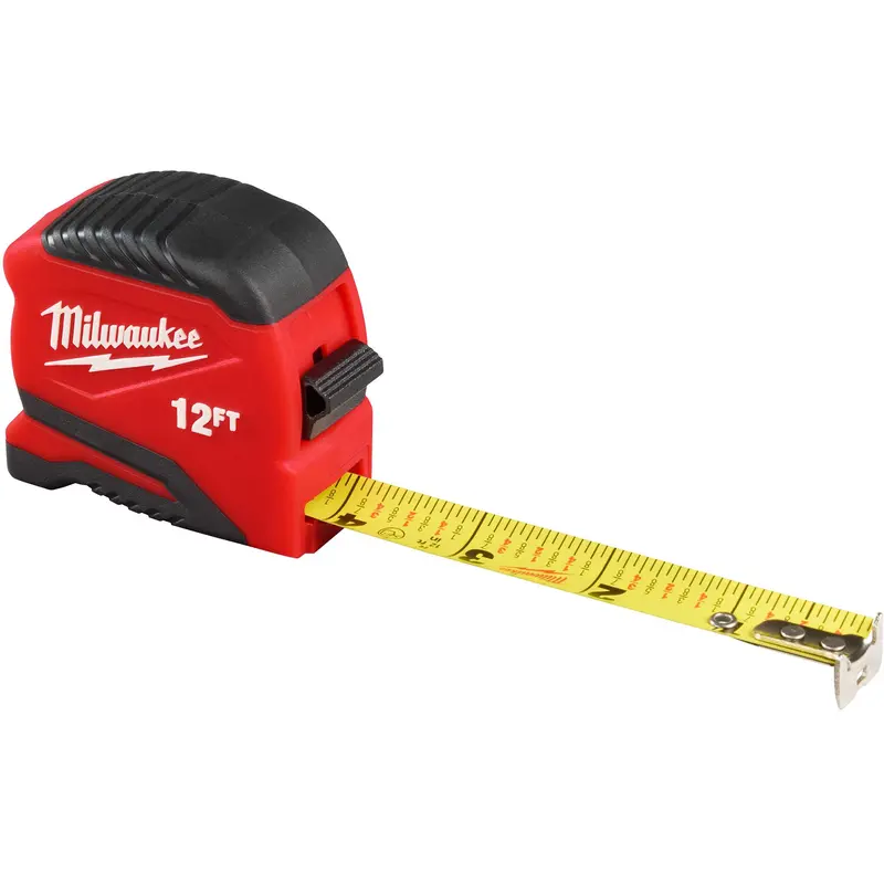 Compact Tape Measure, 13/16" X 12' 1
