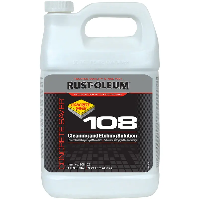 Concrete Saver 108 Cleaning & Etching Solution 1