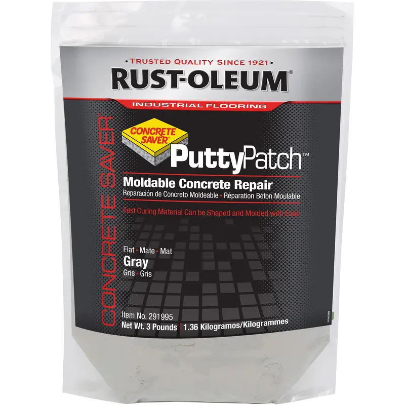 Concrete Saver Putty Patch™ Patching Material, Bag, Grey 1