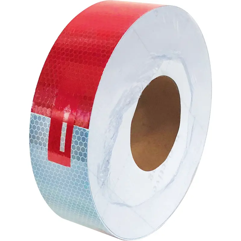 Conspicuity Tape, 2" W X 150' L, Red & White 1