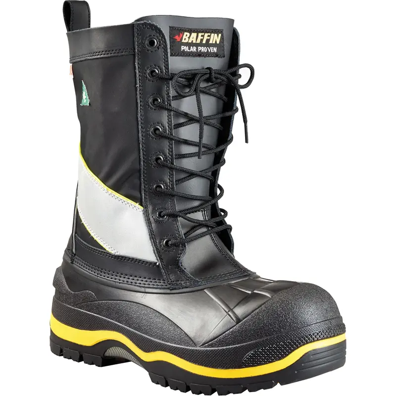 Constructor Safety Boots, Leather, Steel Toe, Size 6 1