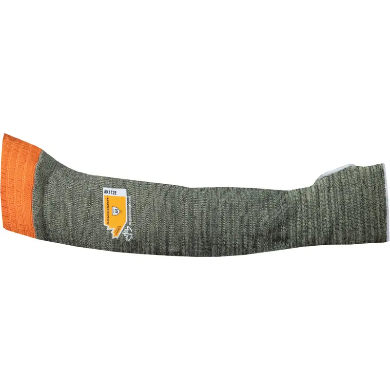 Contender™ Cut-Resistant Composite-Knit Sleeve, Aramid, 22", Astm Ansi Level A4, Grey 1