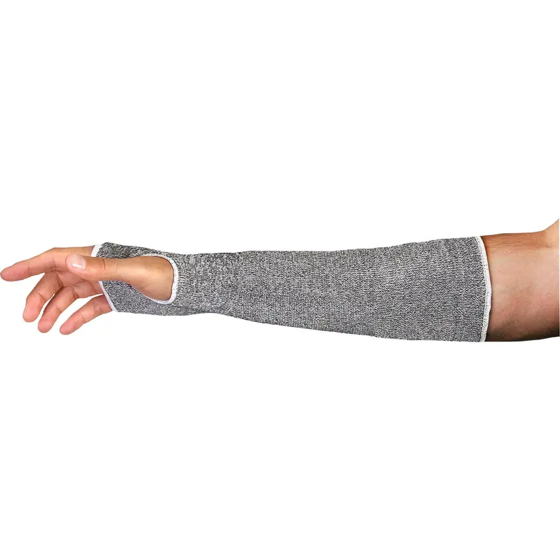 Contender™ Cut-Resistant Sleeves, Tenactiv™, 18", Astm Ansi Level A5, Grey 1