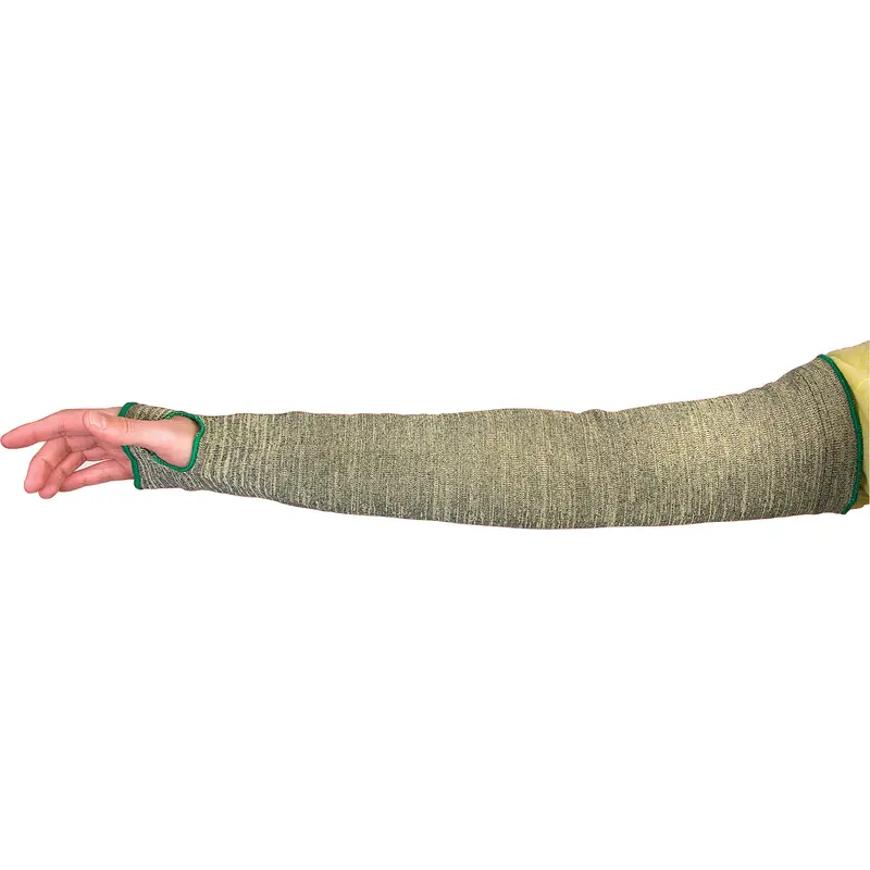 Contender™ Flame-Resistant Sleeves With Stayz-Up™ Armbands, Large, 22" L, Aramid 1