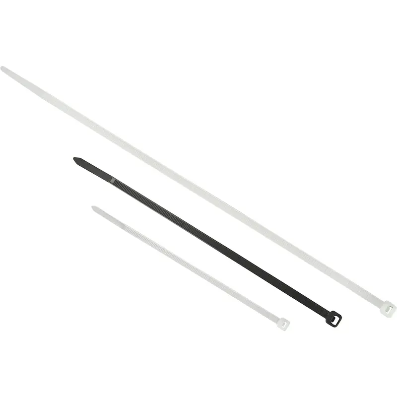 Contractor-Grade Cable Ties, 24" Long, 175Lbs Tensile Strength, Natural 1