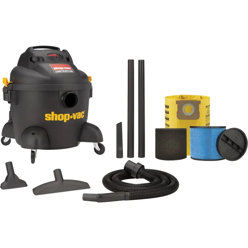 Contractor Series Shop Vacuum, Wet-Dry, 3.5 Hp, 6 Us Gal. (22.7 Litres) 1