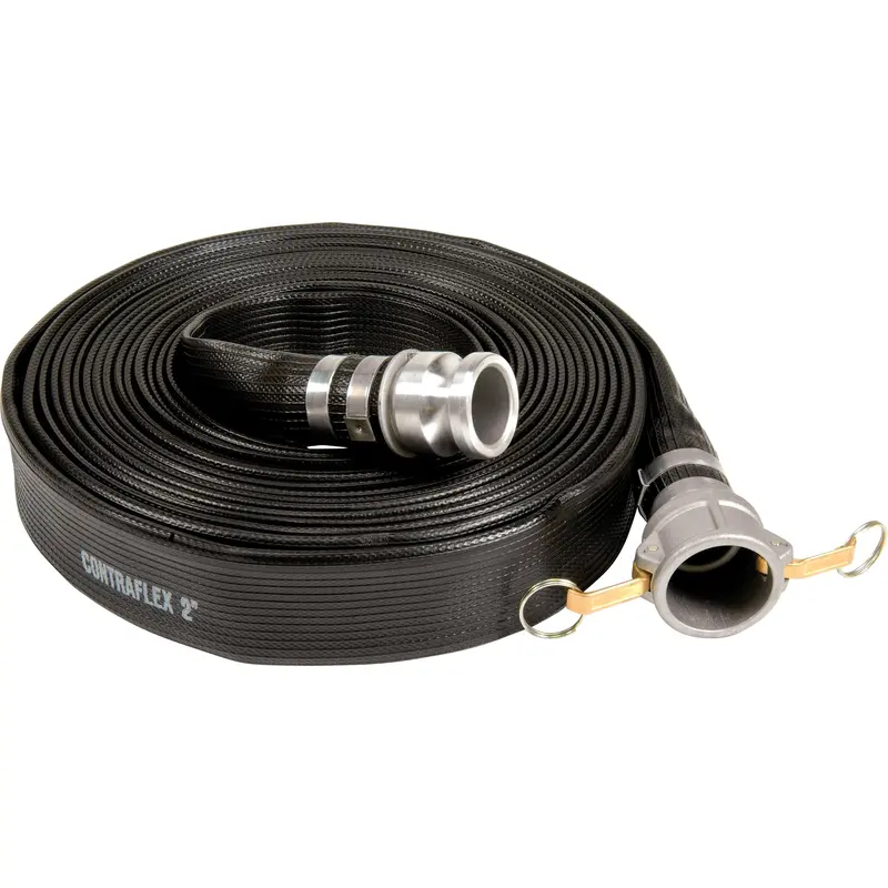 Contraflex Water Discharge Hoses, 1-1/2" X 600" 1