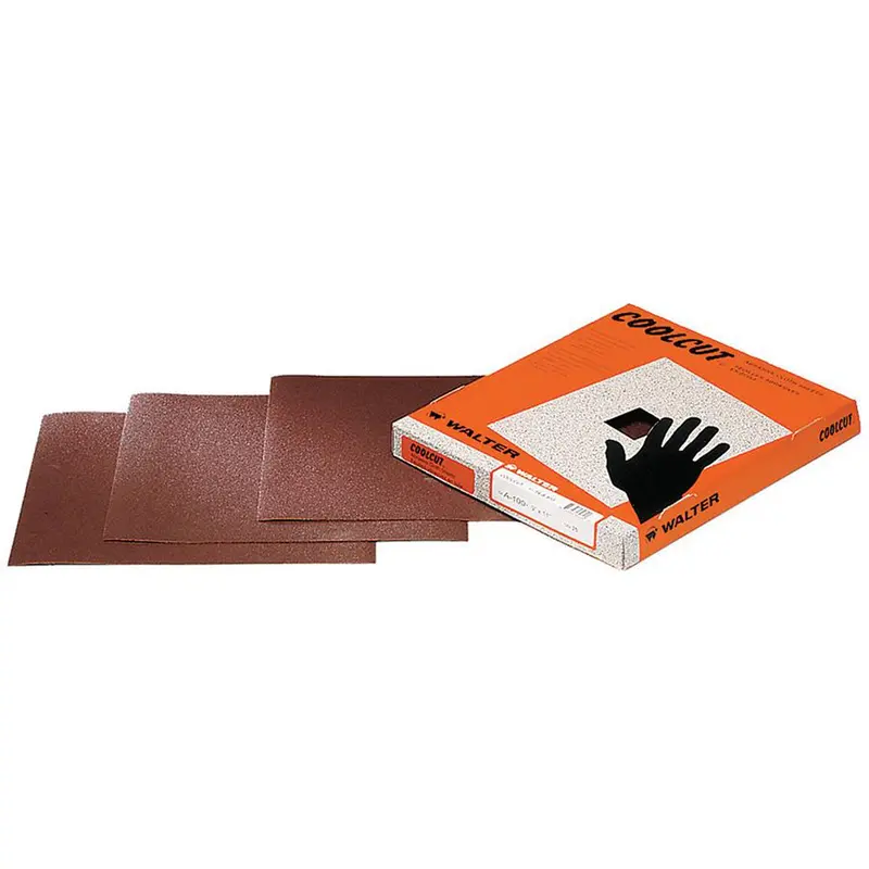 Coolcut™ Hand Sheet, 9" X 11", 80 Grit, Aluminum Oxide 1