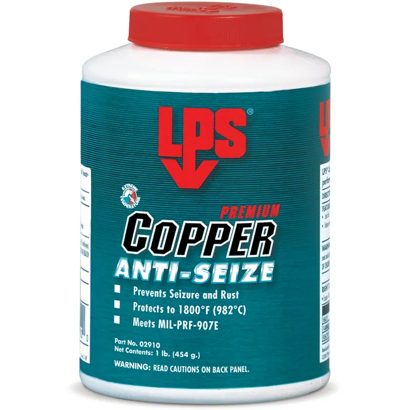Copper Anti-Seize, 1/2 Lbs., Bottle, 1800°F (982°C) Max Temp. 1