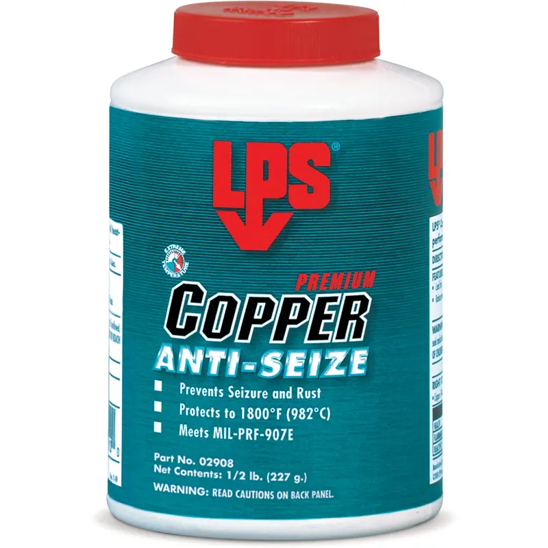 Copper Anti-Seize, 1 Lbs., Bottle, 1800°F (982°C) Max Temp. 1