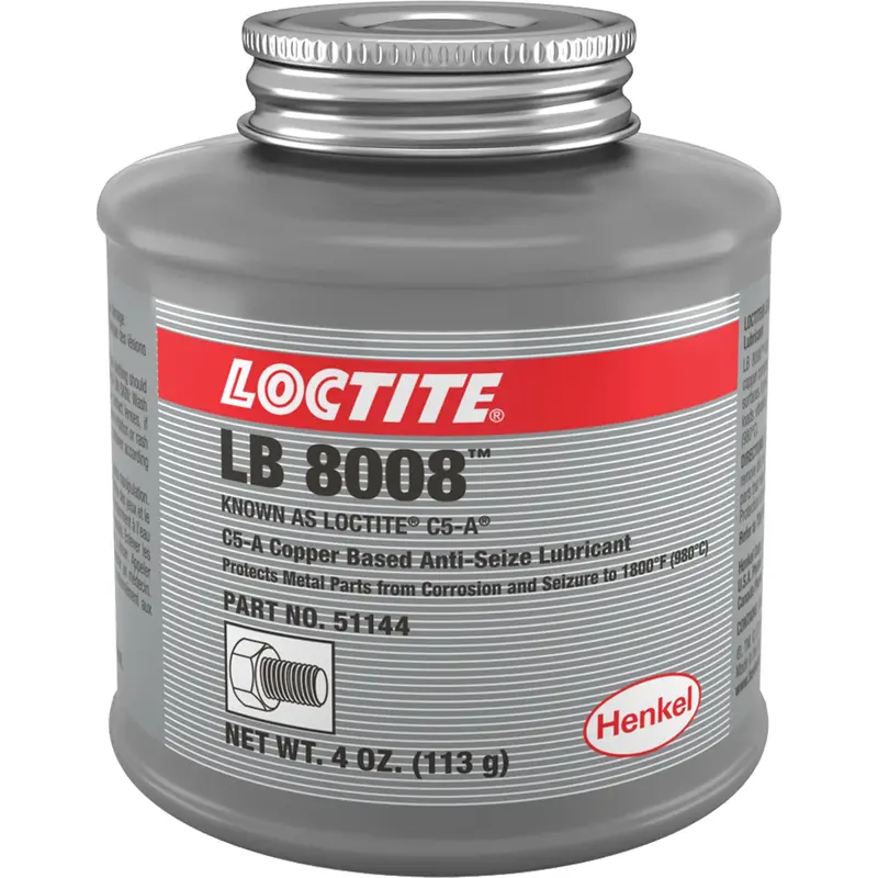 Copper Based Anti-Seize Lubricant, 4 Oz., Brush Top Can, 1800°F (982°C) Max Temp. 1