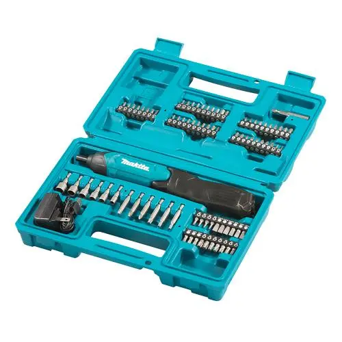 Cordless Screwdriver Set Kit, 1/4", 3.6V, 6 Nm Max. Torque, Lithium-Ion Battery 1