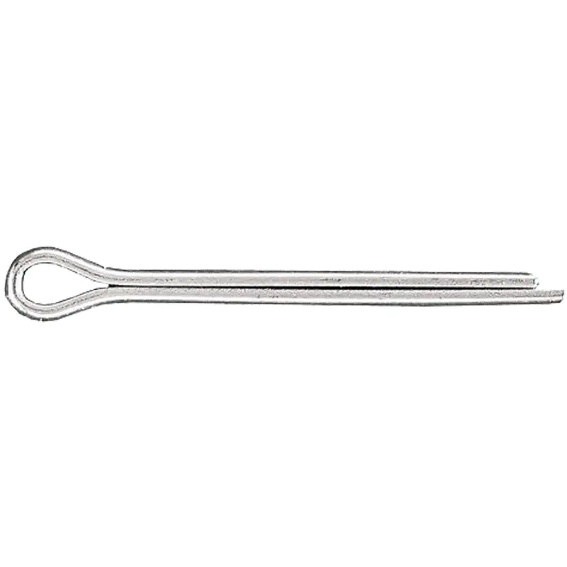 Cotter Pin, 1" Dia., 1" L, Zinc Plated 1