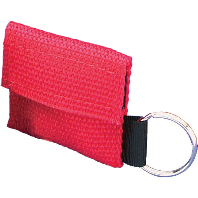 Cpr Faceshields In Pouch With Key Ring, Single Use Faceshield, Class 2 1