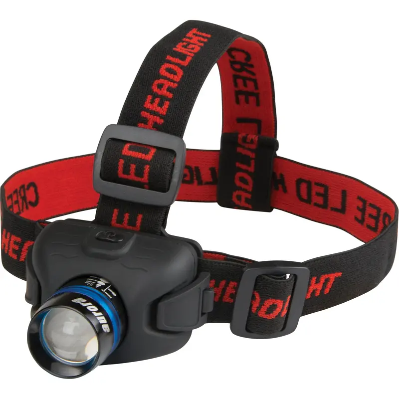 Cree® Headlamp, Led, 120 Lumens, 6 Hrs. Run Time, Aaa Batteries 1