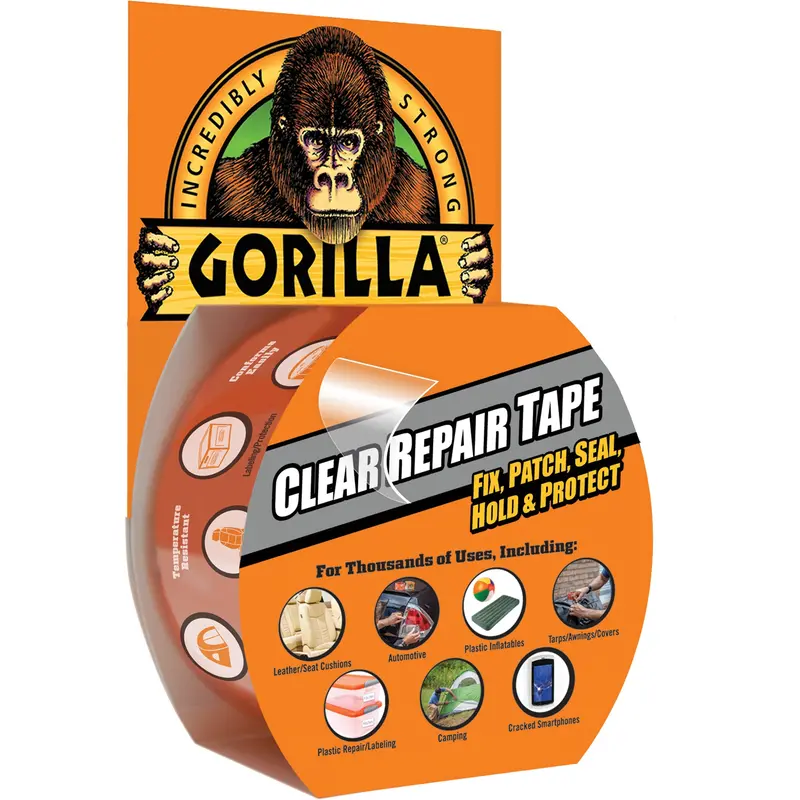 Crystal Clear Tape, 48 Mm (1-7/8") X 8.3 M (27'), Clear 1