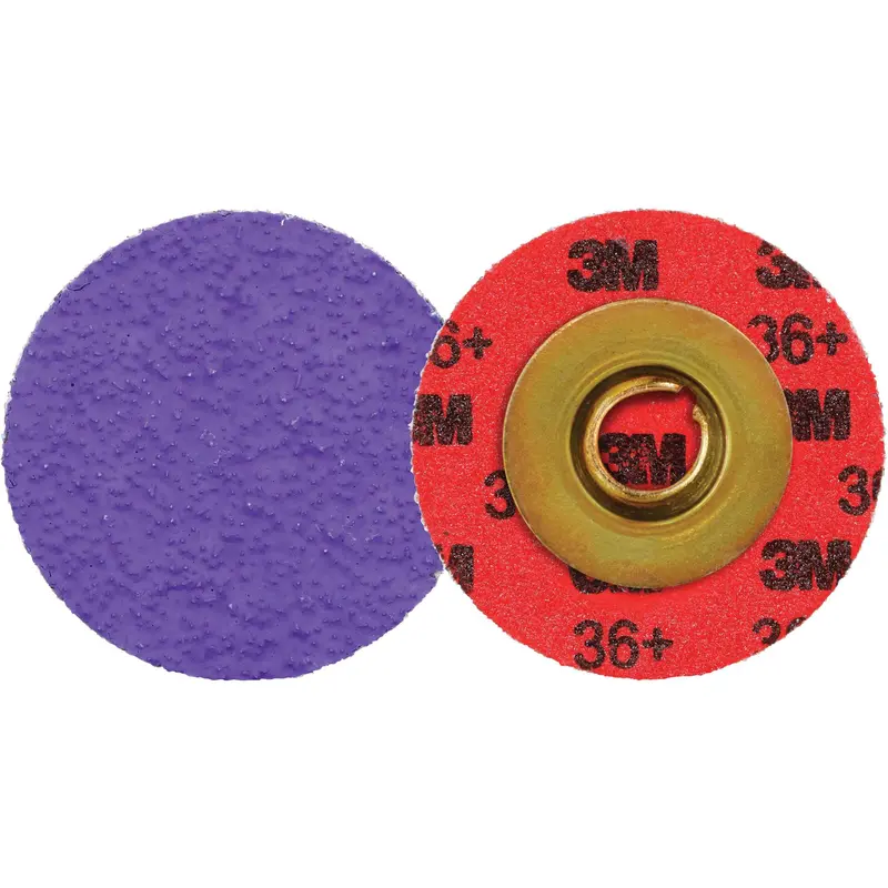 Cubitron™ 3 Roloc™ Durable Edge Disc 1184F, 2" Dia., 36+ Grit, Ceramic 1