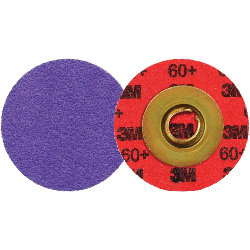Cubitron™ 3 Roloc™ Durable Edge Disc 1184F, 2" Dia., 60+ Grit, Ceramic 1