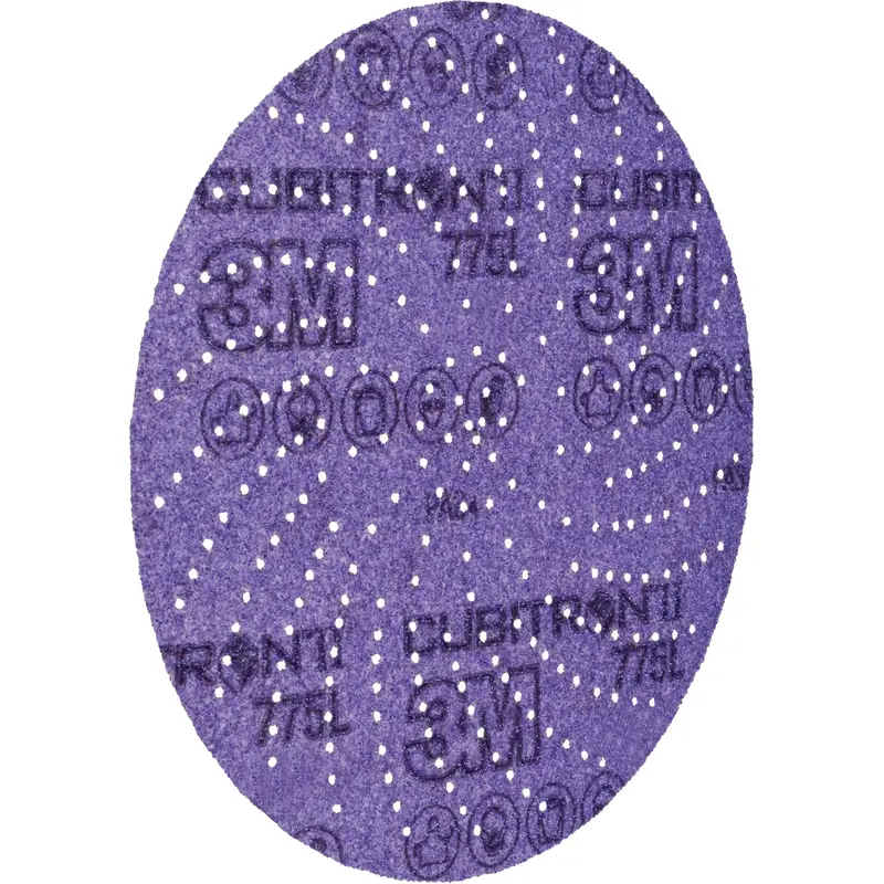 Cubitron™ Ii Hookit™ Film Disc 775L, 5" Dia., 120+ Grit, Ceramic, F-Weight 1